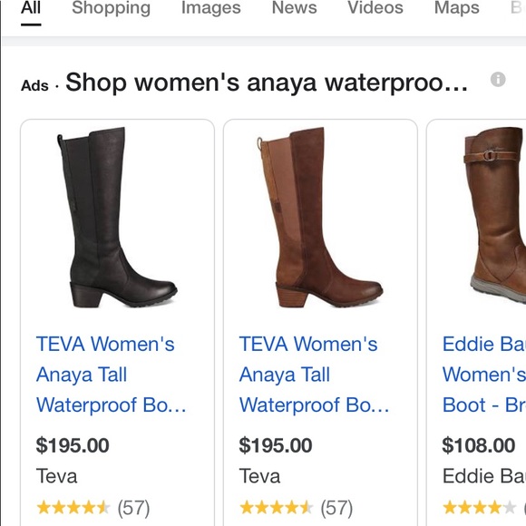 Anaya Waterproof Tall Boots Size 6 - Picture 12 of 12